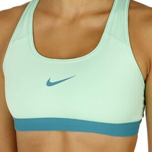 Nike swoosh sports bra